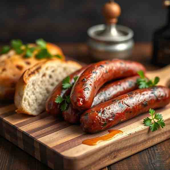 Grill Perfect Beef Sausages - Mici Recipe